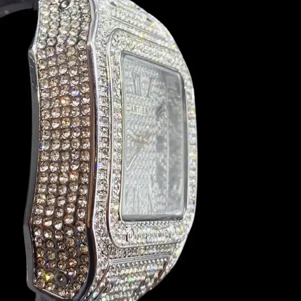 Cartier Santos Date ICED (High grade) - Image 2