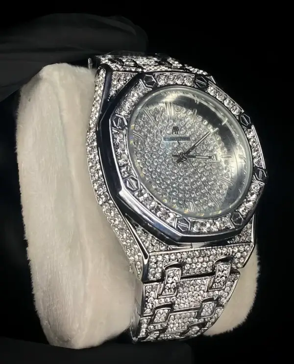 Audemars Piguet Royal Oak- Iced out - Image 2