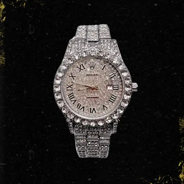 Rolex datejust ICEDBUSED (HIGHGRADE)