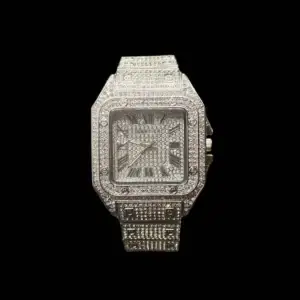 Cartier Santos Date ICED (High grade)